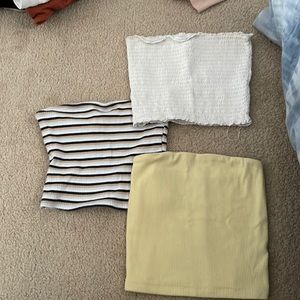 3 tube tops